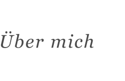 Über mich